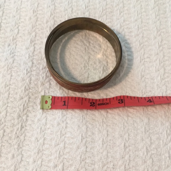 Boho Red Bangle Set - Picture 4 of 4